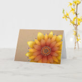 Grußkarte für Sonnenblumen Karte (Gelbe Blume)