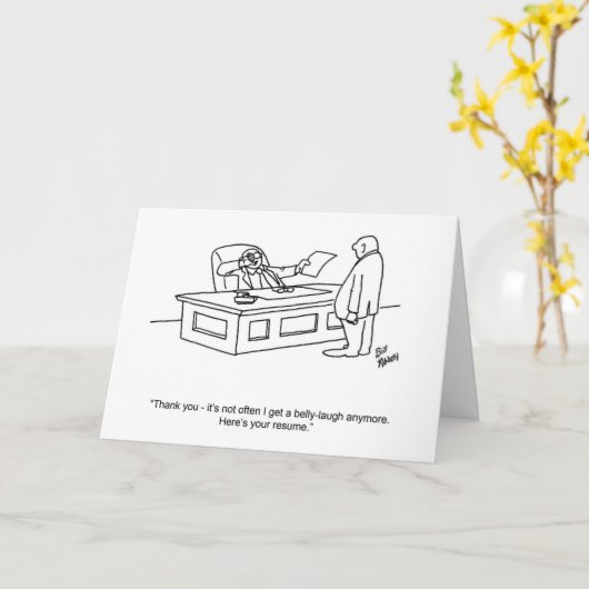 Grußkarte für Spaß am Arbeitsplatz Karte (Gelbe Blume)