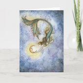 Grußkarte für Tiefseemond Karte (Vorderseite)