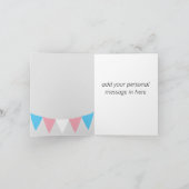 Grußkarte für Transgender Karte (Innenseite)