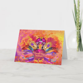 Grußkarte für Truthühner Karte