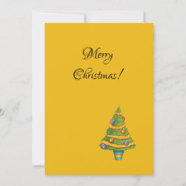 Grußkarte für Urlaub Feiertagskarte