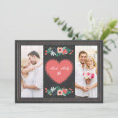 Grußkarte für Valentinstag Feiertagskarte (Stehend Vorderseite)