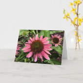 Grußkarte für Verkäufer Karte (Gelbe Blume)