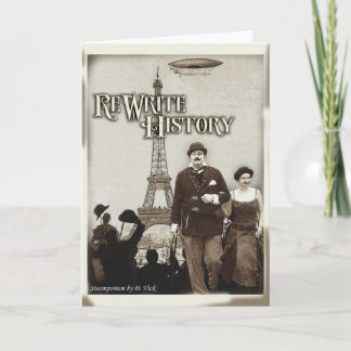 Grußkarte für Verlauf umschreiben Karte