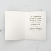 Grußkarte für Vintage Enten Feiertagskarte (Innenseite)