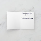 Grußkarte für Wasserfall Beileid Karte (Innenseite)