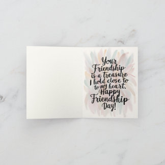 Grußkarte für Wasserfarben Hand Karte