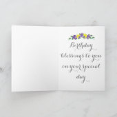 Grußkarte für Wasserfarben Irische und Trotti Karte (Innenseite)