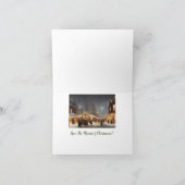 Grußkarte für Weihnachten (Innenseite)