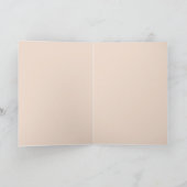 Grußkarte für Wolf Feiertagskarte (Innenseite)