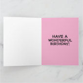 Grußkarte für ZEHN ODER WENIG MÄDCHEN Karte (Innenseite)