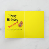 Grußkarte : Geburtstag Karte (Innenseite)