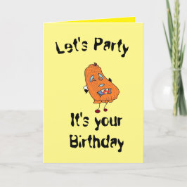 Grußkarte : Geburtstag Karte