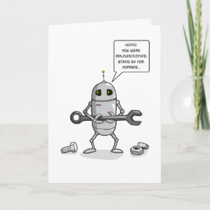 Grußkarte "Get Well bald" - 12x18 Karte