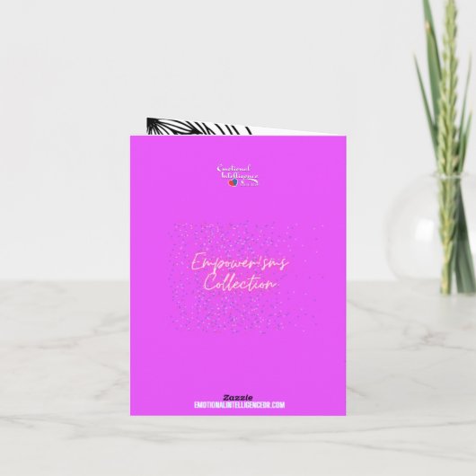 Grußkarte glauben, klein, 4" x 5,6" geklappt karte (Rückseite)