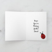 Grußkarte - Glitzer-Fehler Feiertagskarte (Innenseite)