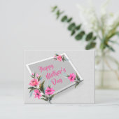 Grußkarte, Glückliche Muttertagskarte Feiertagspostkarte (Stehend Vorderseite)