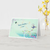 Grußkarte Glückwunsch Geburtstag für Sie Karte (Gelbe Blume)