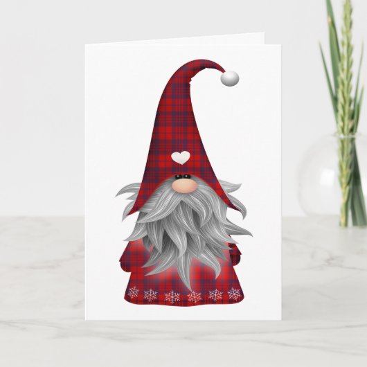 Grußkarte Gnome Weihnachten (Vorderseite)