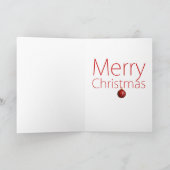 Grußkarte Gnome Weihnachten (Innenseite)