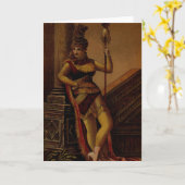 Grußkarte "Goddess for Hire" Karte (Gelbe Blume)