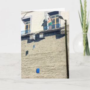 Grußkarte "Gone Fishing Apology" Karte