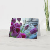 Grußkarte Gottes Karte (Vorderseite)