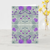 Grußkarte Gray Globes Blanket Karte (Gelbe Blume)