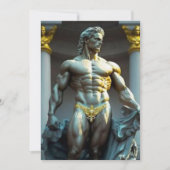 Grußkarte Griechenlands Feiertagskarte (Vorderseite)