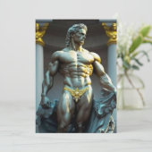 Grußkarte Griechenlands Feiertagskarte (Stehend Vorderseite)