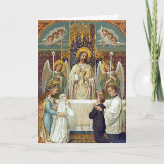 Grußkarte: Halt in Awe (Zitat & Begrüßung) Karte