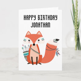 Grußkarte - Happy Birthday from Little Brave Karte