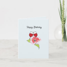 Grußkarte : Happy Birthday Karte