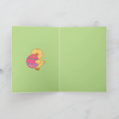 Grußkarte "Happy Easter Chick" Feiertagskarte (Innenseite)