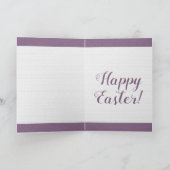 Grußkarte "Happy Easter Hummingbird" Karte (Innenseite)