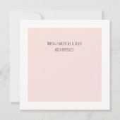 Grußkarte "Happy Oaster" Einladung (Rückseite)