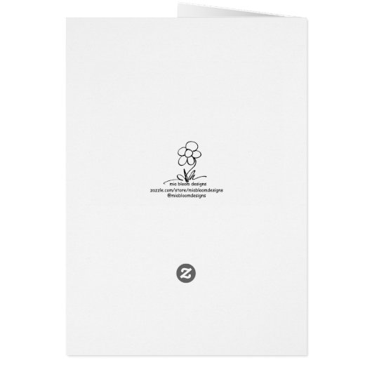 Grußkarte "Helle Collage" 1 (Hinten)