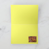 Grußkarte/Herbst Karte (Innenseite)