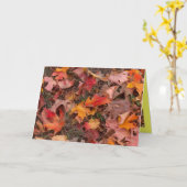 Grußkarte/Herbst Karte (Gelbe Blume)