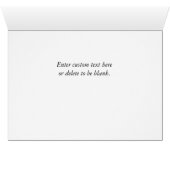 Grußkarte Herbstglühen (Innenansicht Horizontal (Unten))