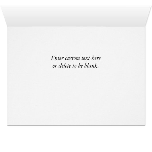 Grußkarte Herbstglühen (Innenansicht Horizontal (Unten))