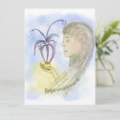 Grusskarte "Herzenswunsch" Karte (Stehend Vorderseite)