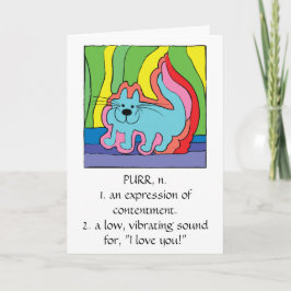 Grußkarte "I Liebe You" Karte