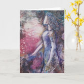 Grußkarte "Ich bin deine" Karte (Gelbe Blume)