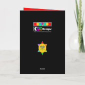 Grußkarte im nächsten Jahr in Jerusalem Karte (Rückseite)