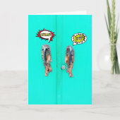 Grußkarte in Touch bleibe Karte (Vorderseite)