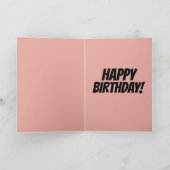 Grußkarte JULI BIRTHDAY Karte (Innenseite)