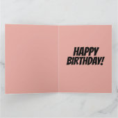 Grußkarte JULI BIRTHDAY Karte (Innenseite)