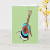 Grußkarte Karte (Gelbe Blume)